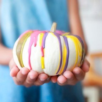 Drip Paint Pumpkins Top 10 Easy Pumpkin Painting Ideas: Creative Ways to Decorate - 9