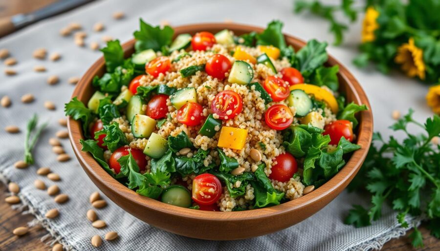 Kale and Quinoa Salad