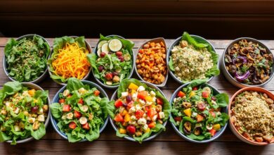 Top 10 most healthy salads