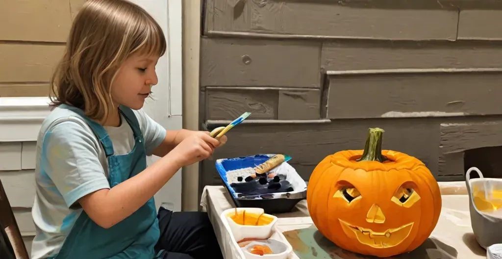 pumpkin painting 12 Top 10 Easy Pumpkin Painting Ideas: Creative Ways to Decorate - 3