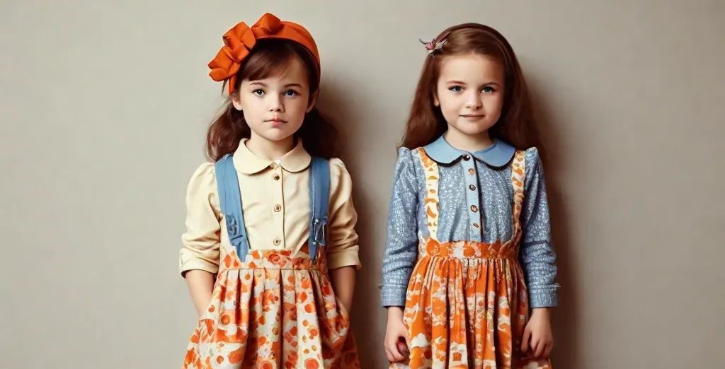 retro and vintage kids fashion 2 Top 7 Kids Fashion Trends for 2025: Latest Trends - 6 Kids Fashion Trends