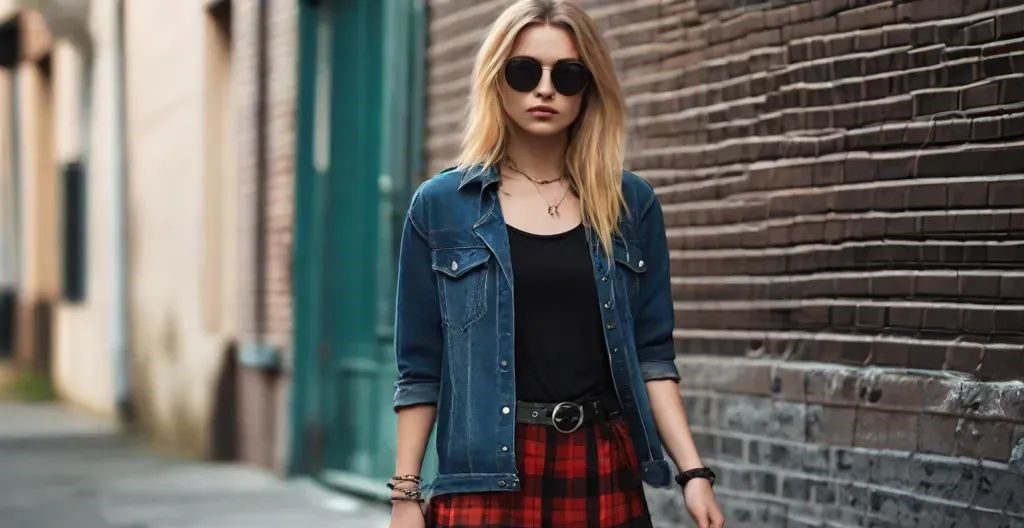 woman 90s Grunge Chic Edgy and Effortless Style with an Urban Twist 7 Best Retro Outfit Ideas for Women in 2025 - 5