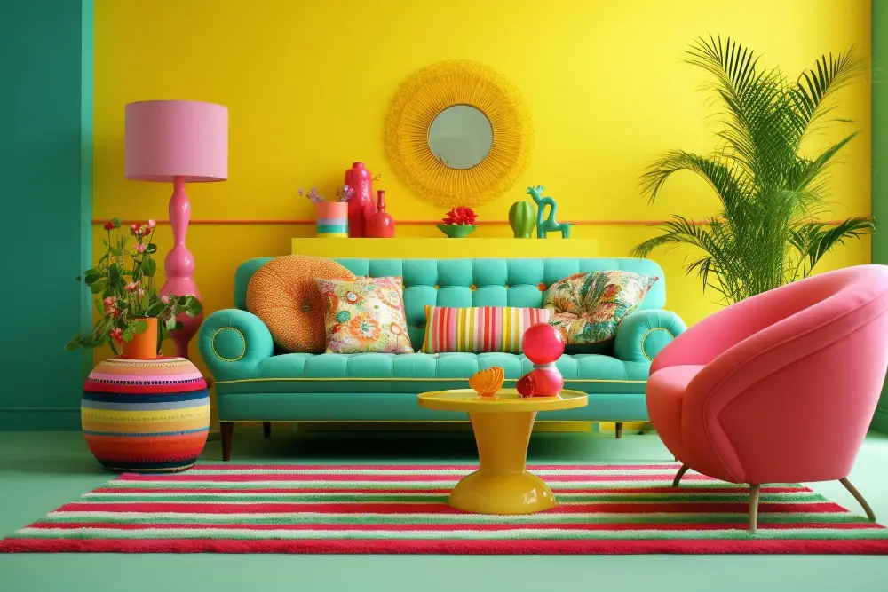 Add Playful Quirky Accessories "Dopamine Decor: The Feel-Good Interior Trend That Boosts Happiness" - 8