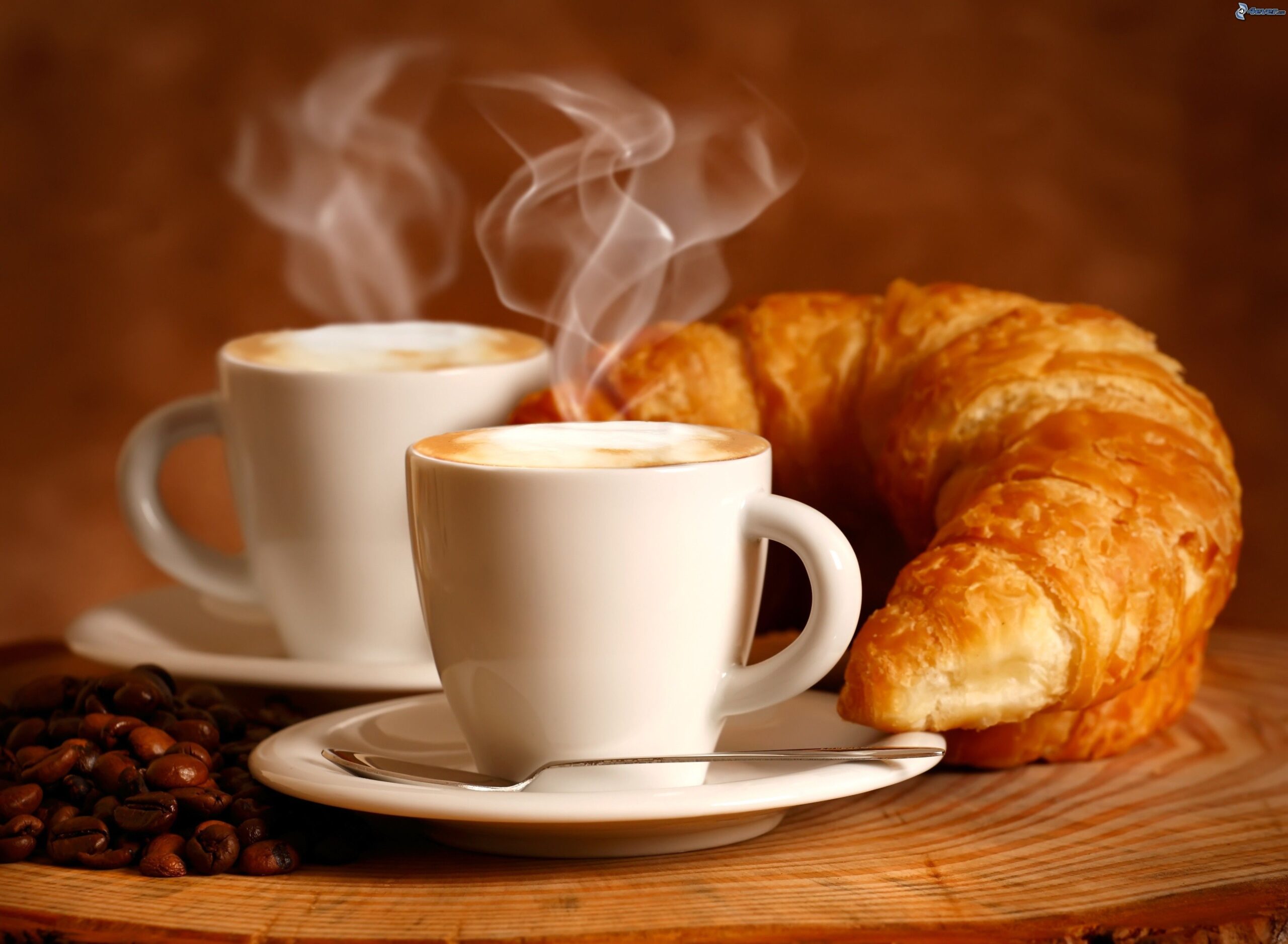 Croissant and Cafe au Lait scaled "Exploring Breakfast Around the World: Top 7 Traditional Breakfast Foods" - 5