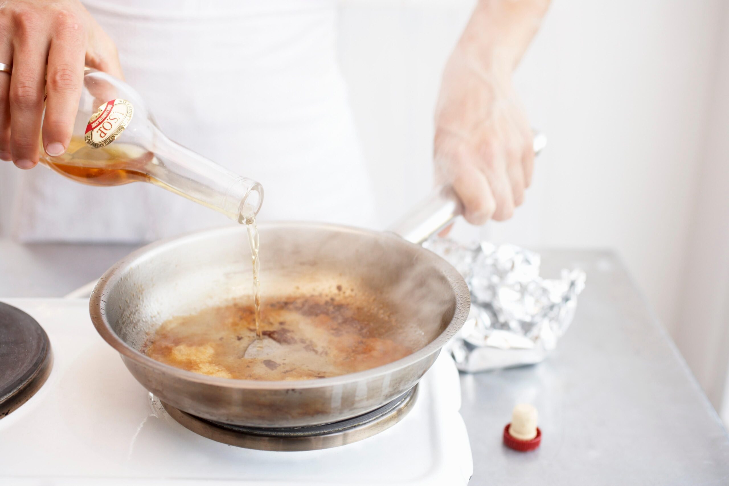 Deglazing scaled Essential Culinary Methods & Techniques Every Chef Should Know - 16