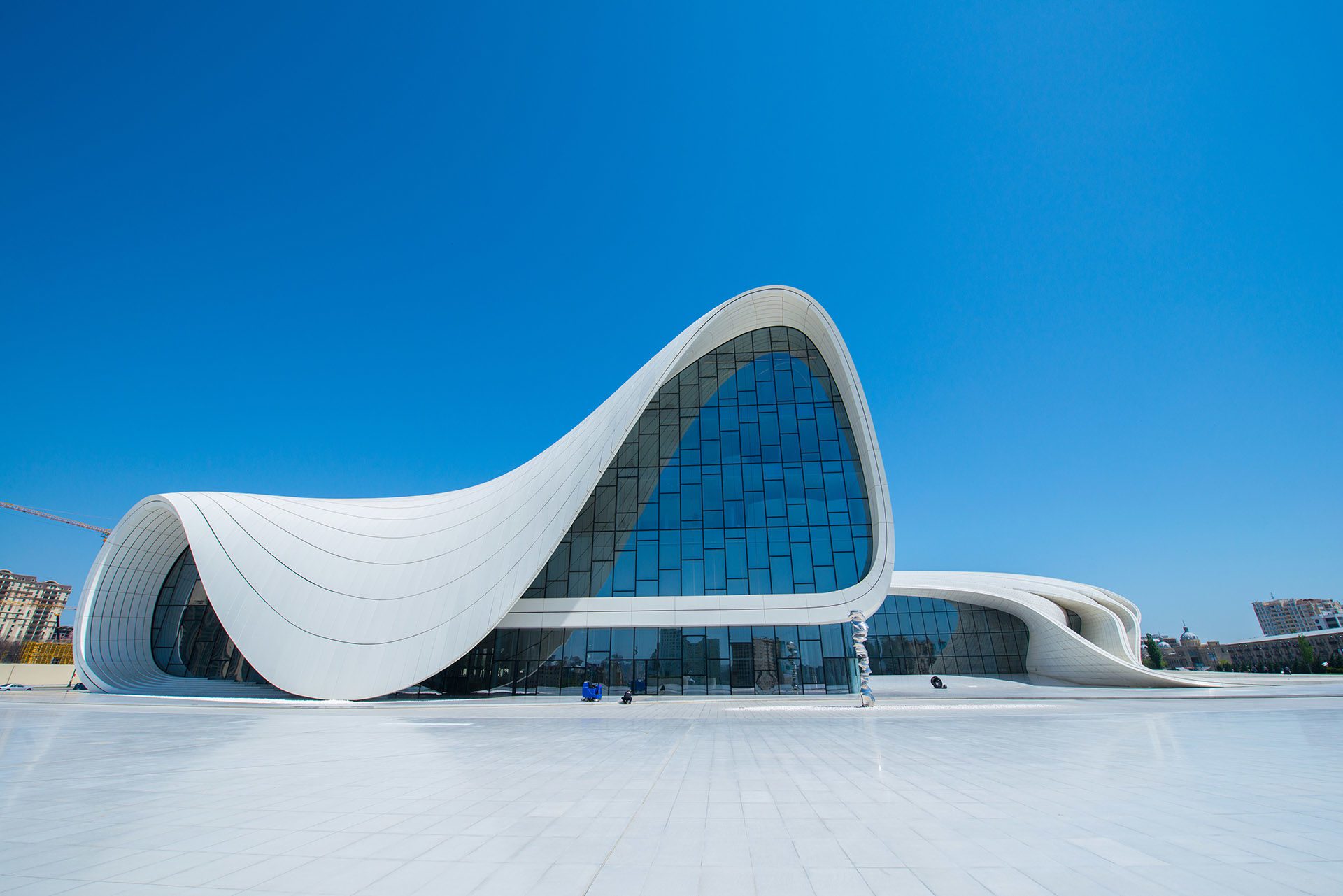 The Heydar Aliyev Center Baku Azerbaijan Top 7 Weird Buildings in the World | Strange Architecture - 6