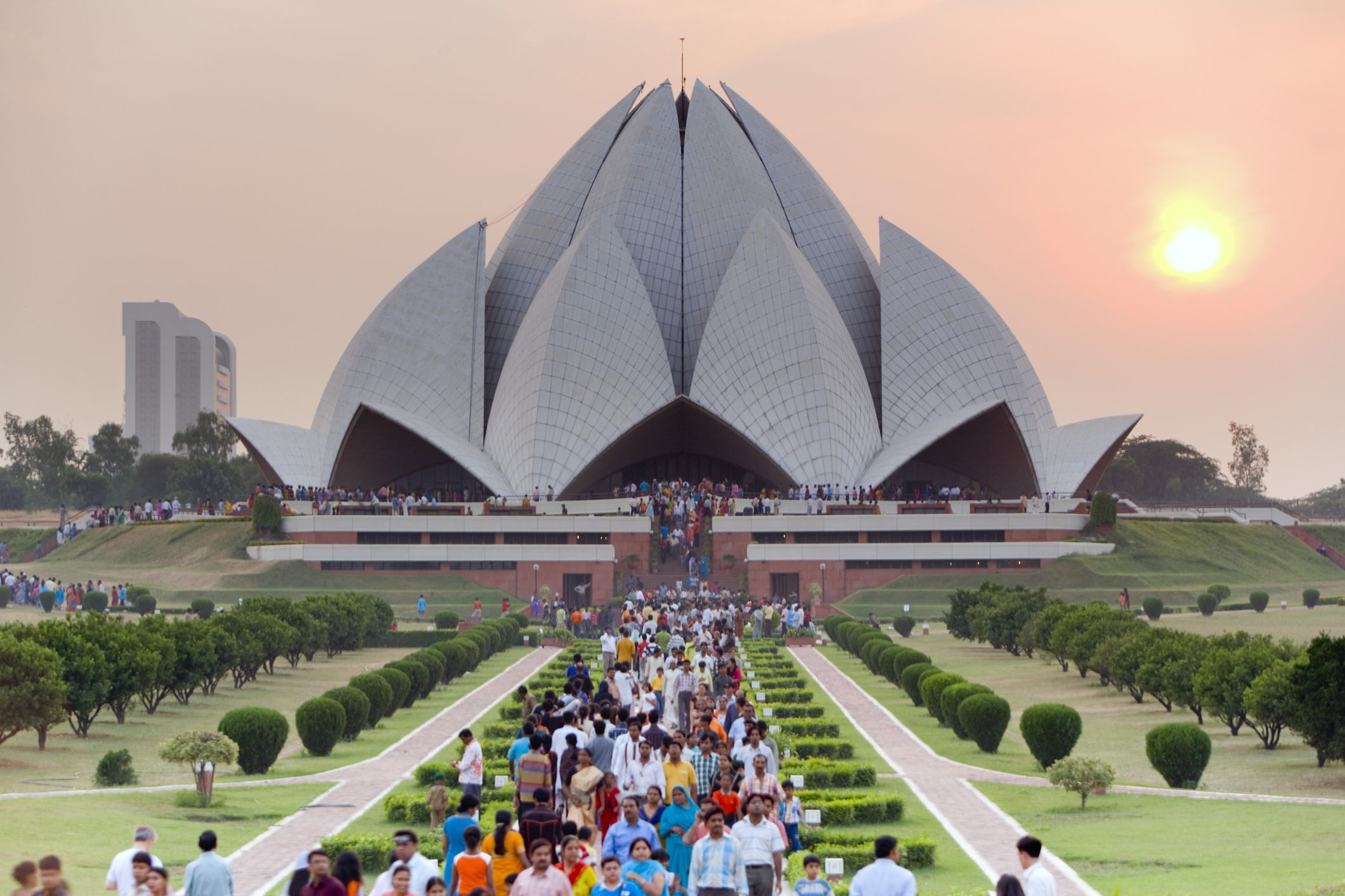 The Lotus Temple Delhi India Top 7 Weird Buildings in the World | Strange Architecture - 5