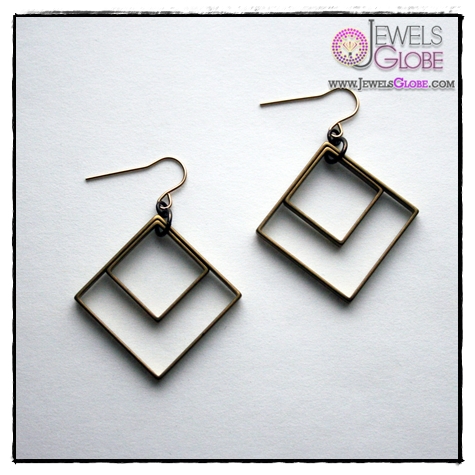 Square Earrings Accessories